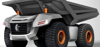 KAMAZ is developing an unmanned dump truck with ultra-high lifting capacity